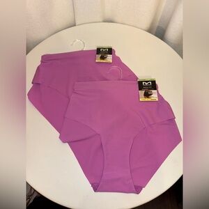 2 Maidenform Pink Underwear SZ 3xl/10 NWT